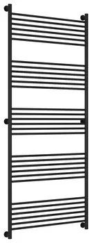 Полотенцесушитель водяной ДР "Богема+" прямая 1900х800 (Матовый чёрный)
