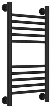 Полотенцесушитель водяной ДР "Богема+" прямая 600х300 (Матовый чёрный)