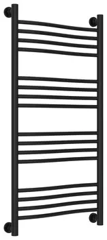 Полотенцесушитель водяной ДР "ФЛЮИД+" 1000х500 (Матовый чёрный)
