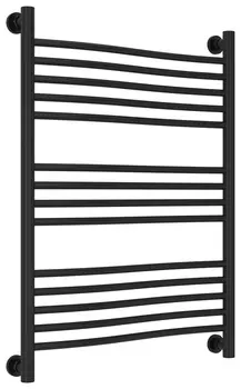 Полотенцесушитель водяной ДР "ФЛЮИД+" 800х600 (Матовый чёрный)