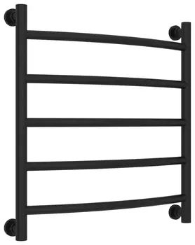Полотенцесушитель водяной ДР "ГАЛАНТ+" 600х600 (Матовый чёрный)