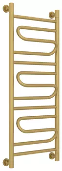 Полотенцесушитель водяной ДР "ЭЛЕГИЯ+" 1000х400 (Матовое золото)