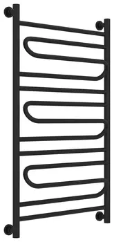 Полотенцесушитель водяной ДР "ЭЛЕГИЯ+" 1000х600 (Матовый чёрный)