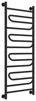 Полотенцесушитель водяной ДР "ЭЛЕГИЯ+" 1200х500 (Матовый чёрный)