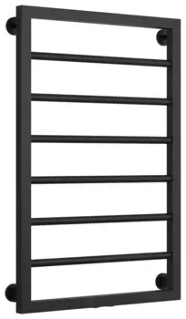 Полотенцесушитель водяной ДР КАНЦЛЕР 800х500 (Матовый чёрный)