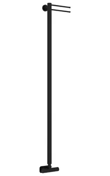 Полотенцесушитель водяной ДР "ЛАЙК EU50" 1200х50 (Матовый чёрный)