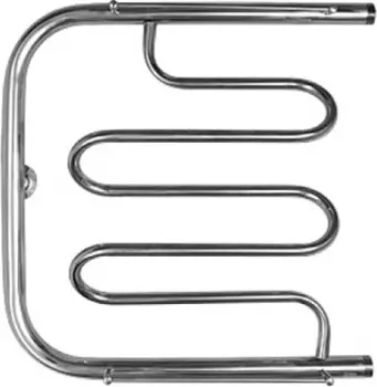 Водяной полотенцесушитель Energy Mix 600x600 с полкой Хром