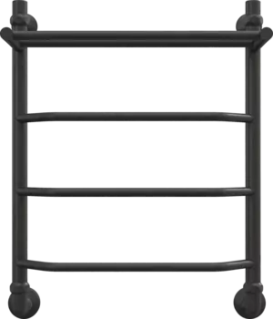 Полотенцесушитель водяной EWRIKA Сафо FT 60х50, черный матовый