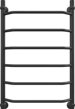 Полотенцесушитель водяной EWRIKA Сафо T 80х50, чёрный матовый