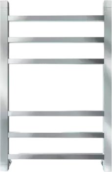 Полотенцесушитель водяной Indigo Aletto LALWPF50-40 серебристый