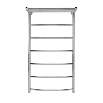 Полотенцесушитель водяной Indigo Arc 1000х500 с полкой Хром