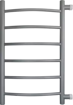 Полотенцесушитель водяной Indigo Arc 700х300 Серый боковое подключение