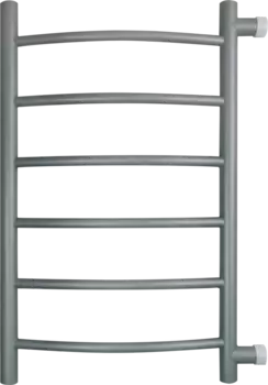 Полотенцесушитель водяной Indigo Arc 700х400 Серый боковое подключение