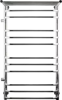 Полотенцесушитель водяной Indigo Brace LBCW100-50PL-б/п-60 с полкой, серебристый