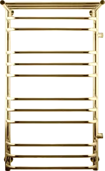 Полотенцесушитель водяной Indigo Brace LBCW100-50GDPR-б/п-60K3пр. с полкой, золото