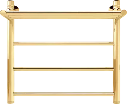 Полотенцесушитель водяной Indigo Line LLSHW60-50GDPK3 с полкой