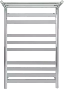 Полотенцесушитель водяной Indigo Slim 800х500 с полкой Хром