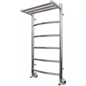 Полотенцесушитель водяной Point Афина 40х80 хром с полкой