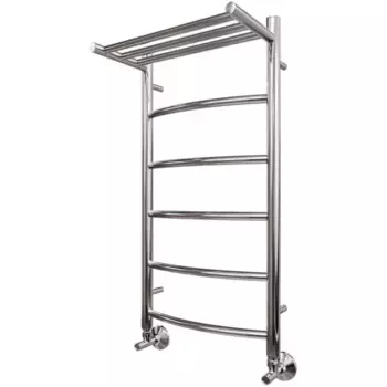 Полотенцесушитель водяной Point Афина 50х80 хром с полкой