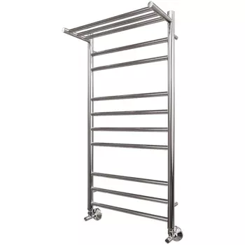 Полотенцесушитель водяной Point Аврора 50х100 хром с полкой