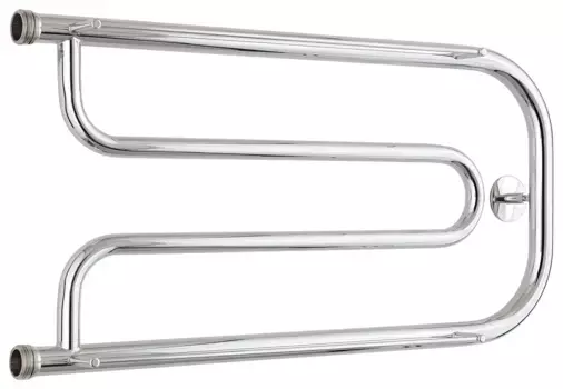 Полотенцесушитель водяной ПС "СТИЛЬЕ" ДУЭТ 2П 320х650 резьба-сгон 1" (Без покрытия)