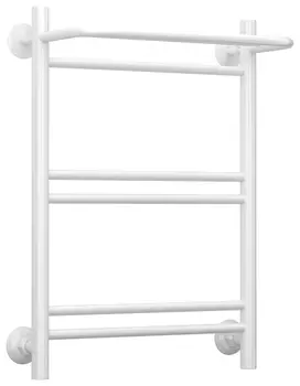 Полотенцесушитель водяной ПС СТИЛЬЕ "Версия-Н1" 600х400 (Полка+1+2+2) П 16 (Белый)