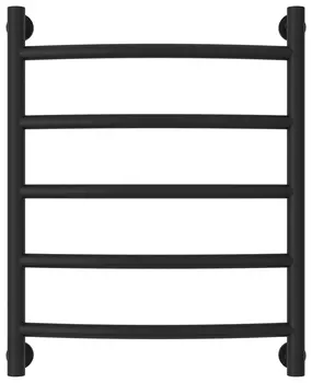 Полотенцесушитель водяной ДР "ГАЛАНТ+" 600х500 (Матовый чёрный)