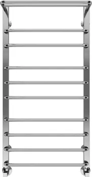 Водяной полотенцесушитель Terminus Арктур П10 500х1000 с полкой Хром