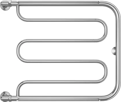 Водяной полотенцесушитель Terminus Фокстрот 600x700 Хром