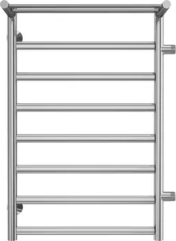 Водяной полотенцесушитель Terminus Хендрикс П8 500x800 с полкой Хром боковое подключение