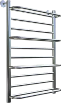 Полотенцесушитель водяной Тругор Блиц НК ЛЦ21 80x50 без углов, с полкой, хром