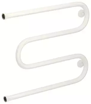 Полотенцесушитель водяной ВПС "М-обр.+" 500х650 Н. Г. 1" (Белый)