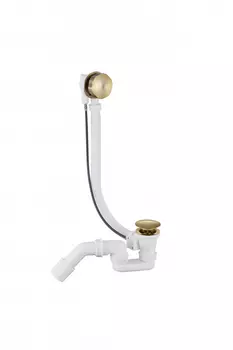 Полуавтоматический сливы-перелив для ванны Grocenberg GB240BR Бронза