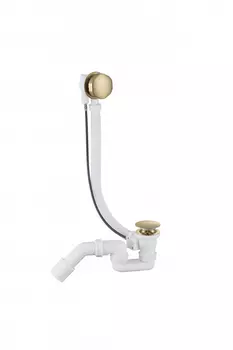 Полуавтоматический сливы-перелив для ванны Grocenberg GB240MG Золото матовый