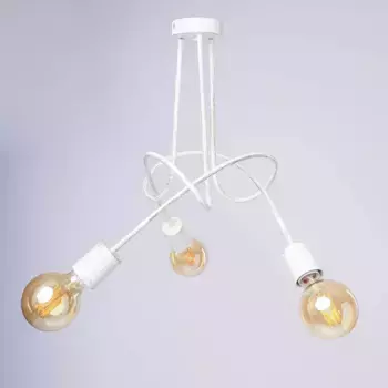 Потолочная люстра Adilux Tango White Patina 10123