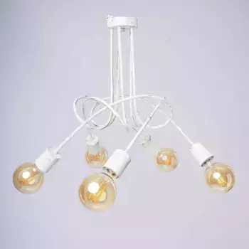 Потолочная люстра Adilux Tango White Patina 10125