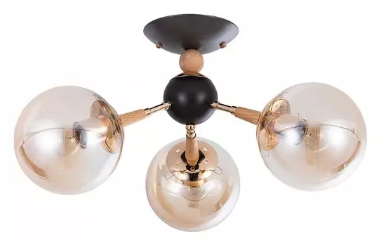 Потолочная люстра Arte Lamp Boston A4485PL-3BK