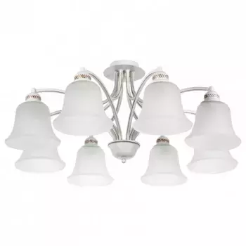 Потолочная люстра Arte Lamp Emma A2713PL-8WG