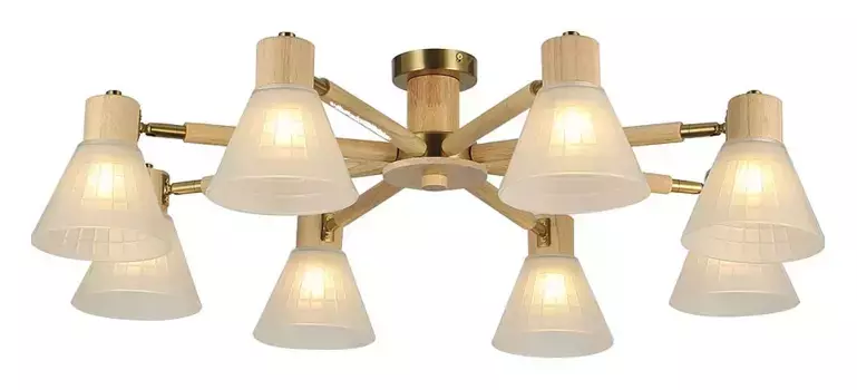 Потолочная люстра Arte Lamp Meleph A4096PL-8BR