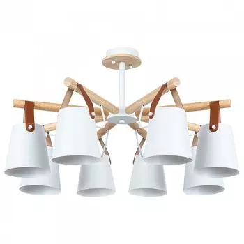 Потолочная люстра Arte Lamp Thomas A7032PL-8WH