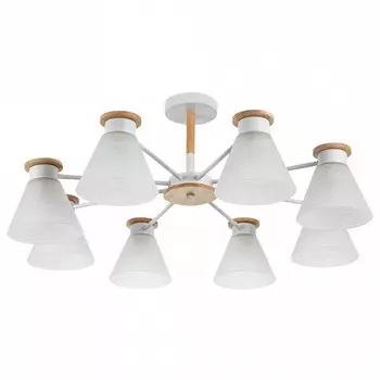 Потолочная люстра Arte Lamp Tyler A1031PL-8WH