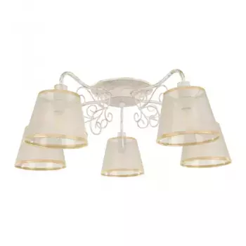 Потолочная люстра Arte Milano 341120/5 WT+G