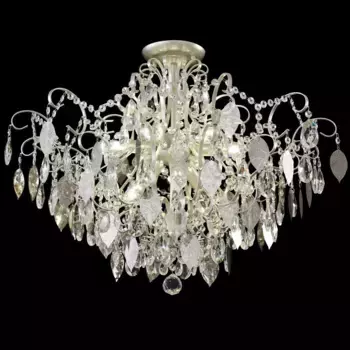 Потолочная люстра Crystal Lux Esmiralda PL9 Silver
