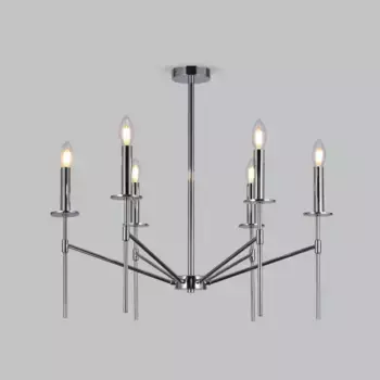 Потолочная люстра Eurosvet 60142/6 хром