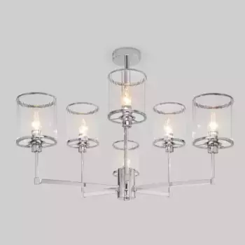 Потолочная люстра Eurosvet 60144/6 хром