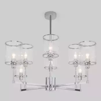 Потолочная люстра Eurosvet 60144/8 хром