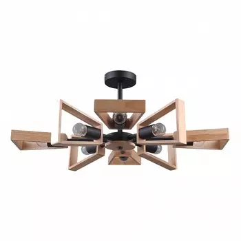 Потолочная люстра Eurosvet 70056 70056/8 черный