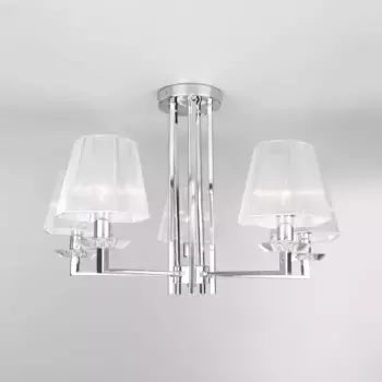 Потолочная люстра Eurosvet Alegria 60125/5 хром Smart