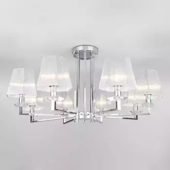 Потолочная люстра Eurosvet Alegria 60125/8 хром Smart