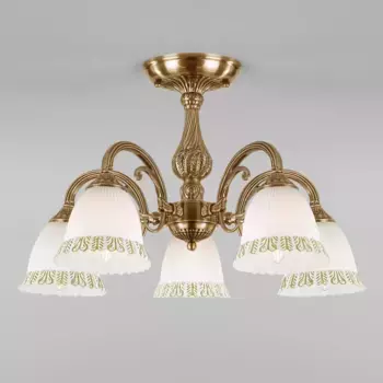 Потолочная люстра Eurosvet Campina 60107/5 античная бронза